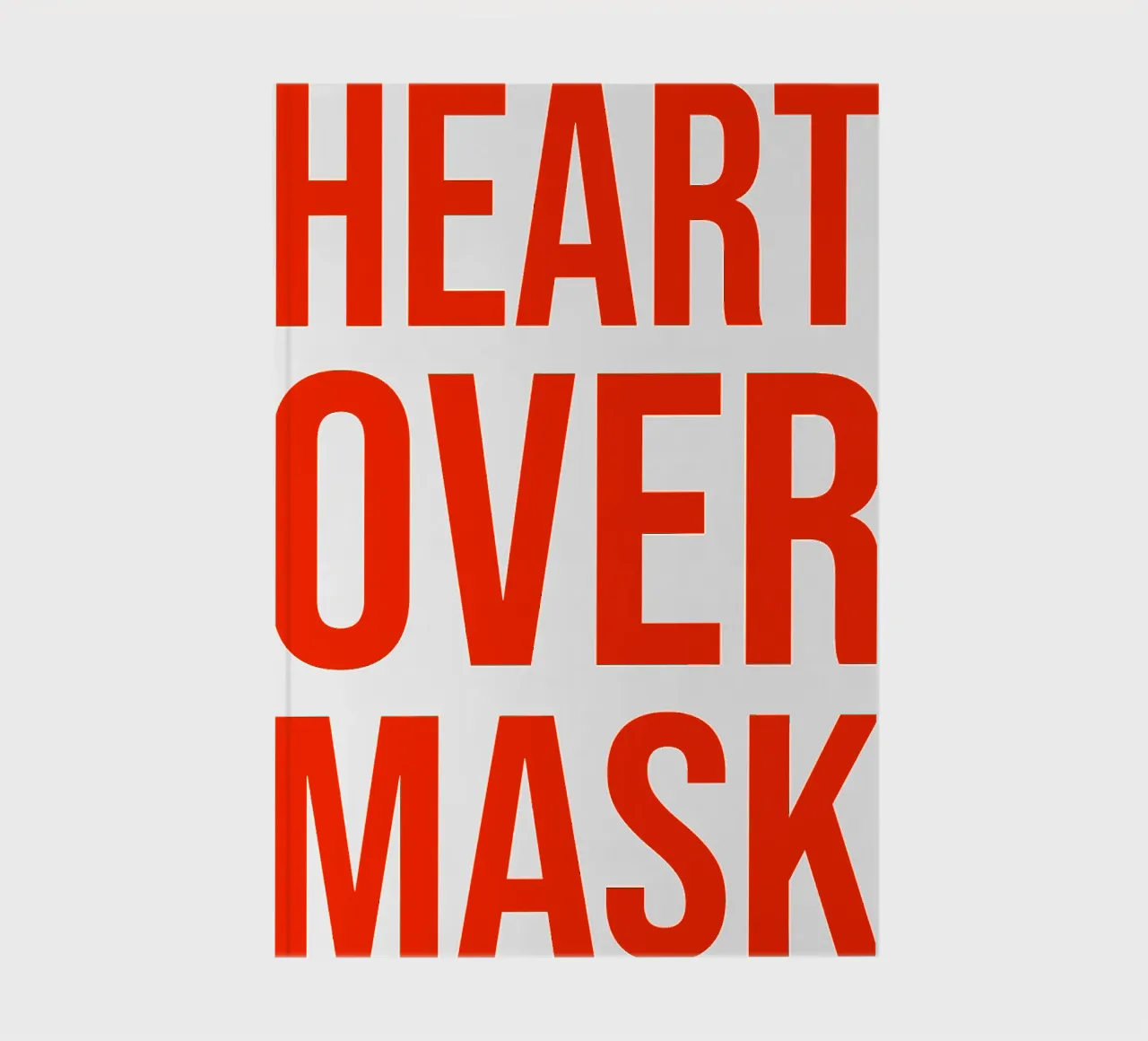 OVER Series- bold letters, brave values (5 colors) diario da OVER SERIES