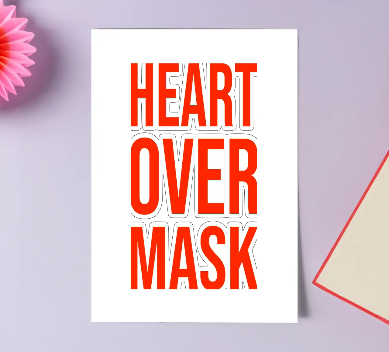 OVER Series- bold letters, brave values (5 colors) foglio adesivo da OVER SERIES