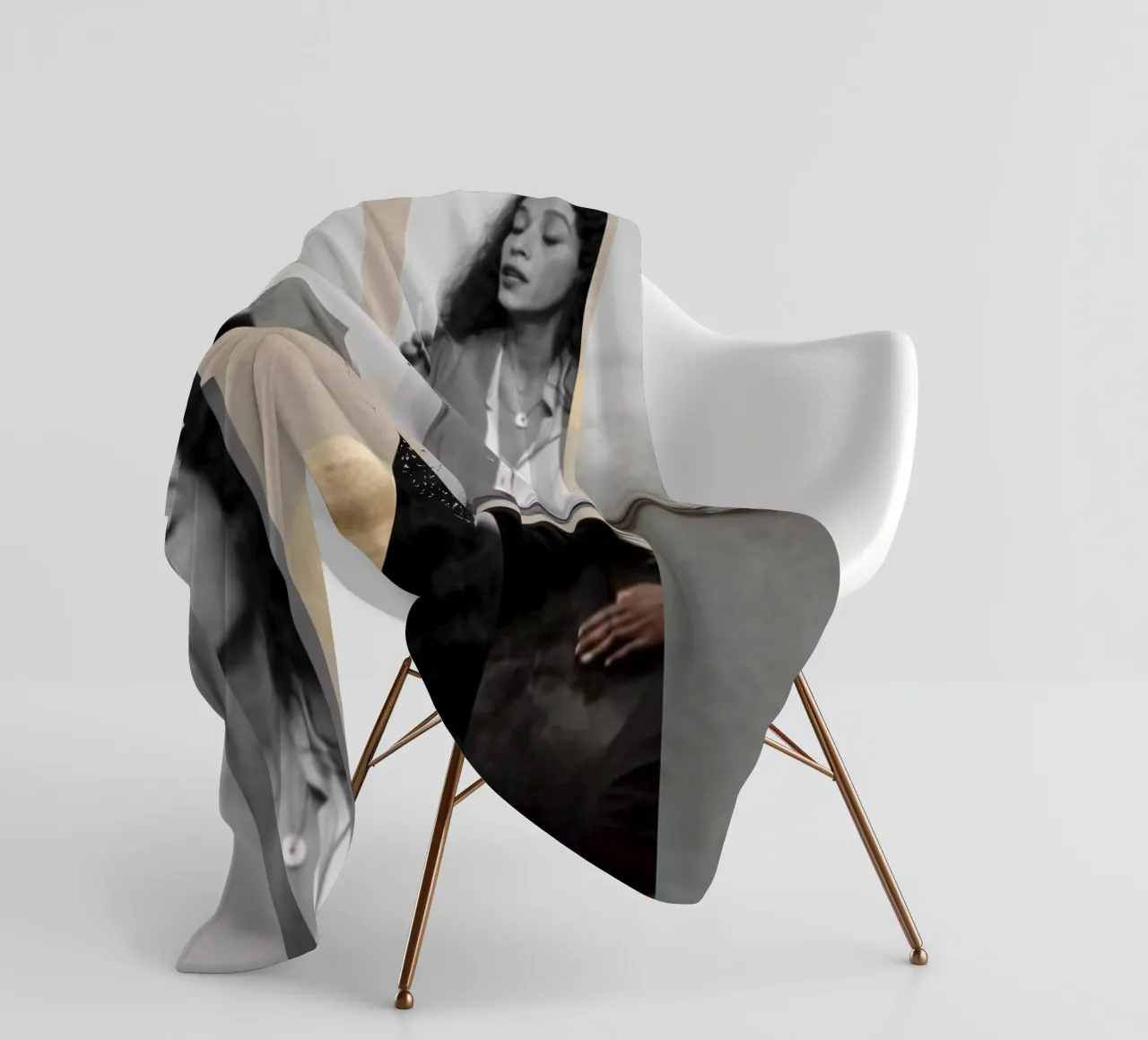 Horse Fleecedecke von dekonstruktiv