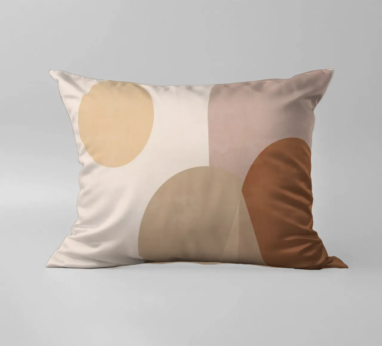 Sole e colline astratte cuscino da ThingDesign