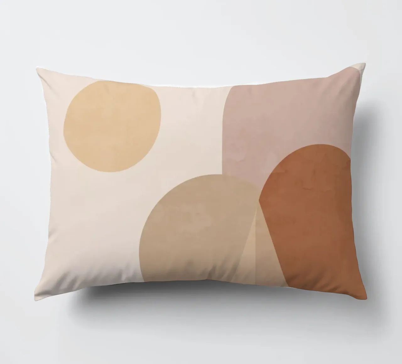 Sole e colline astratte cuscino da ThingDesign