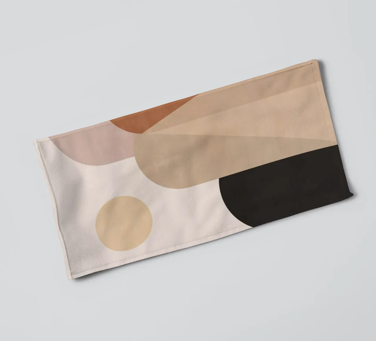 Sole e colline astratte asciugamano da bagno da ThingDesign