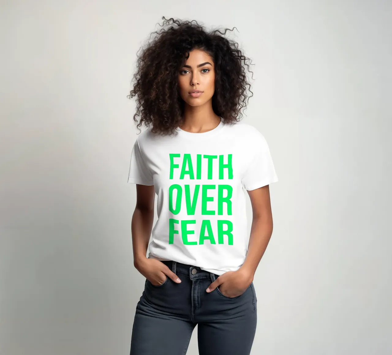 OVER Series- bold letters, brave values (5 colors) t-shirt da OVER SERIES
