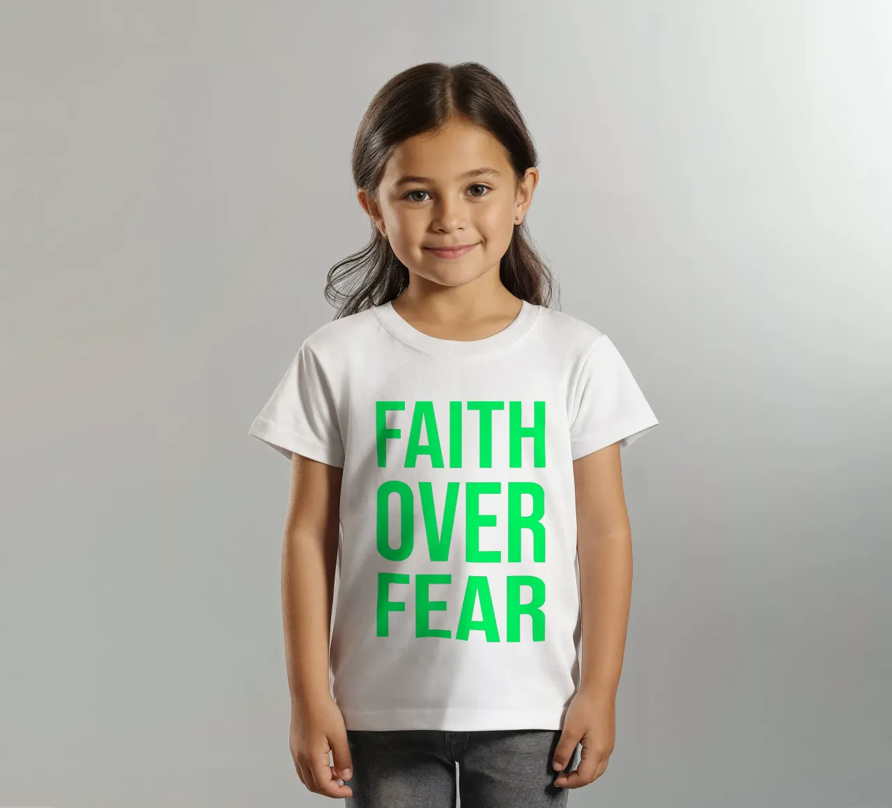 OVER Series- faith over fear (5 colors) t-shirt bambini da OVER SERIES