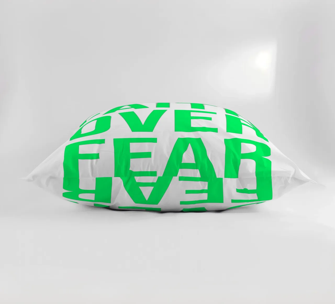 OVER Series- bold letters, brave values (5 colors) cuscino da OVER SERIES