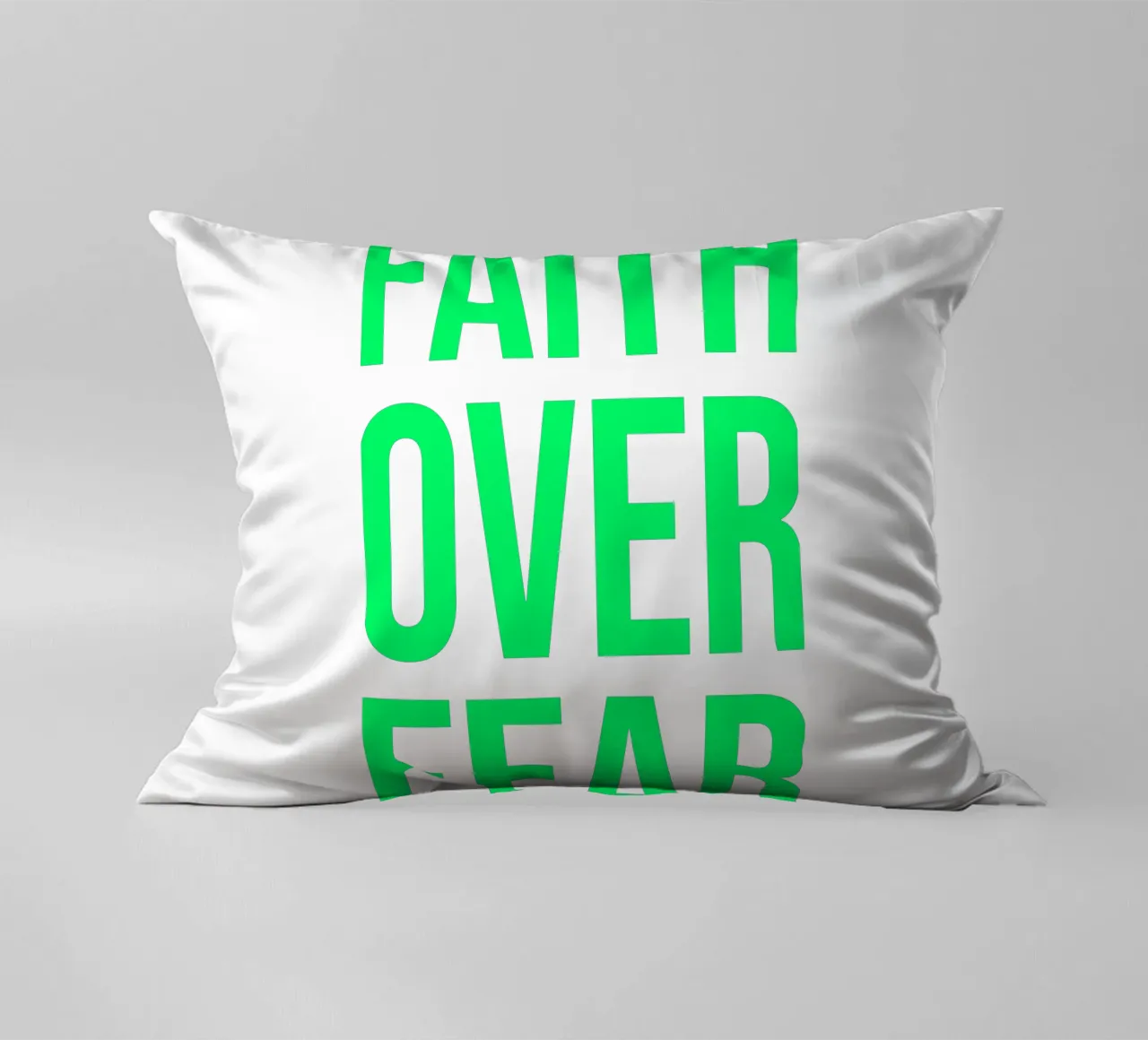OVER Series- bold letters, brave values (5 colors) cuscino da OVER SERIES