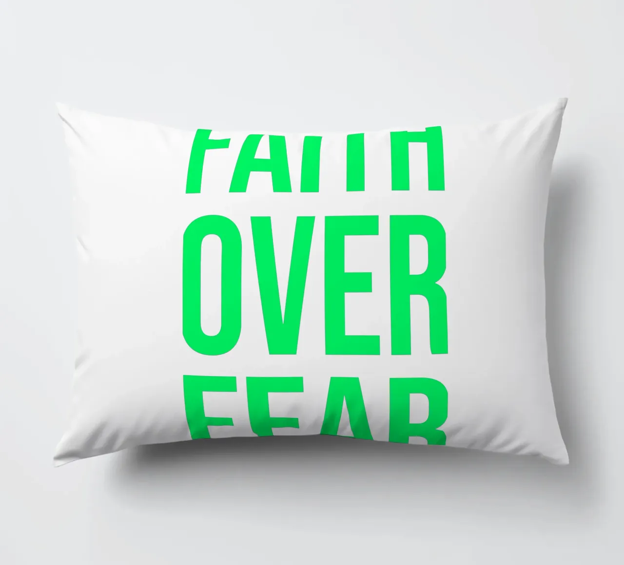OVER Series- bold letters, brave values (5 colors) cuscino da OVER SERIES
