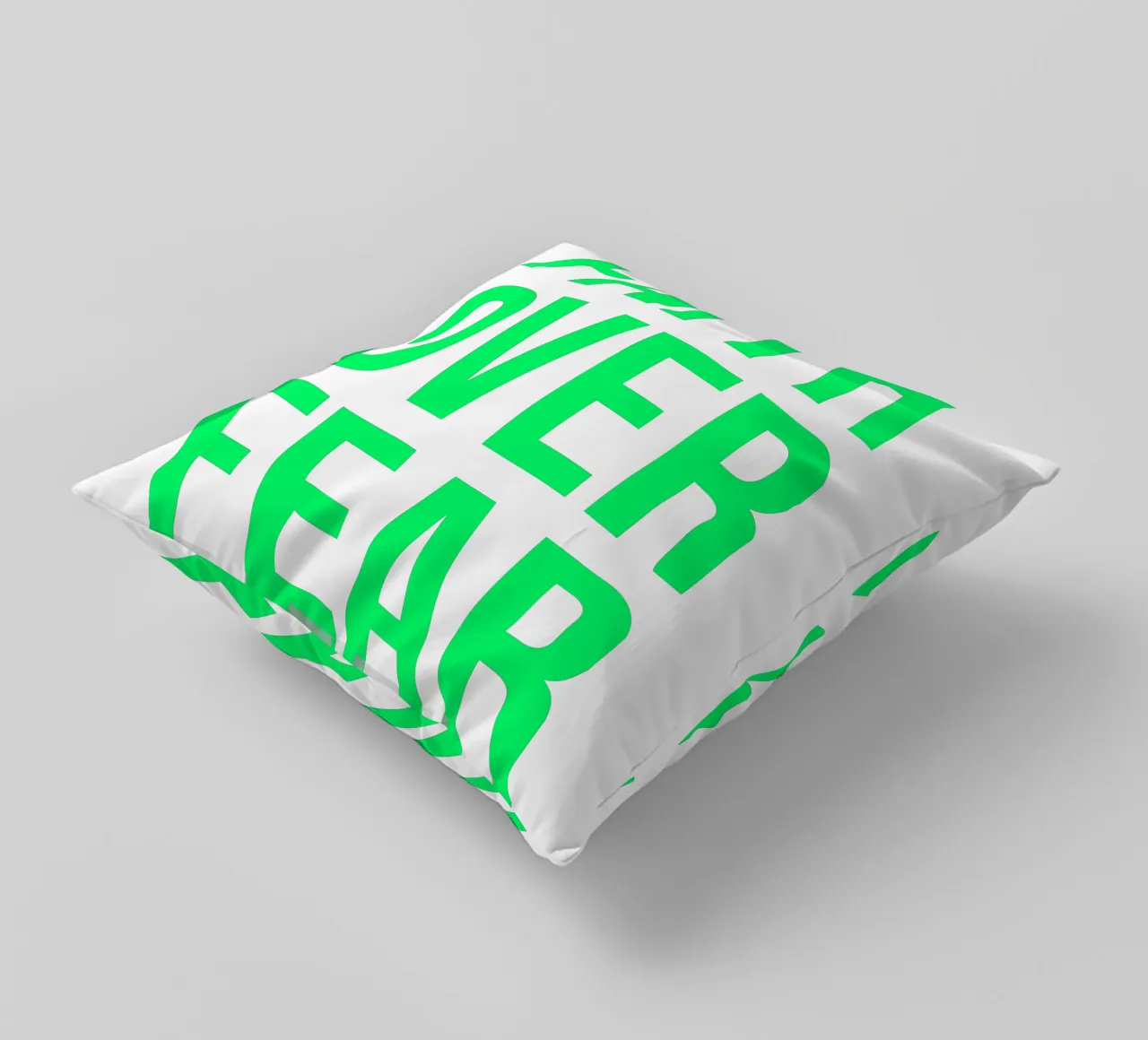 OVER Series- bold letters, brave values (5 colors) cuscino da OVER SERIES