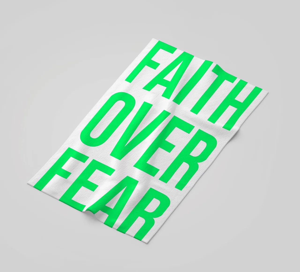 OVER Series- bold letters, brave values (5 colors) telo mare da OVER SERIES
