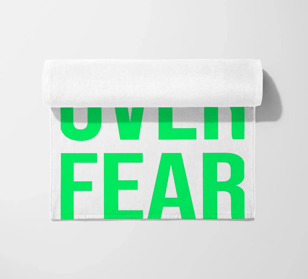 OVER Series- bold letters, brave values (5 colors) telo mare da OVER SERIES