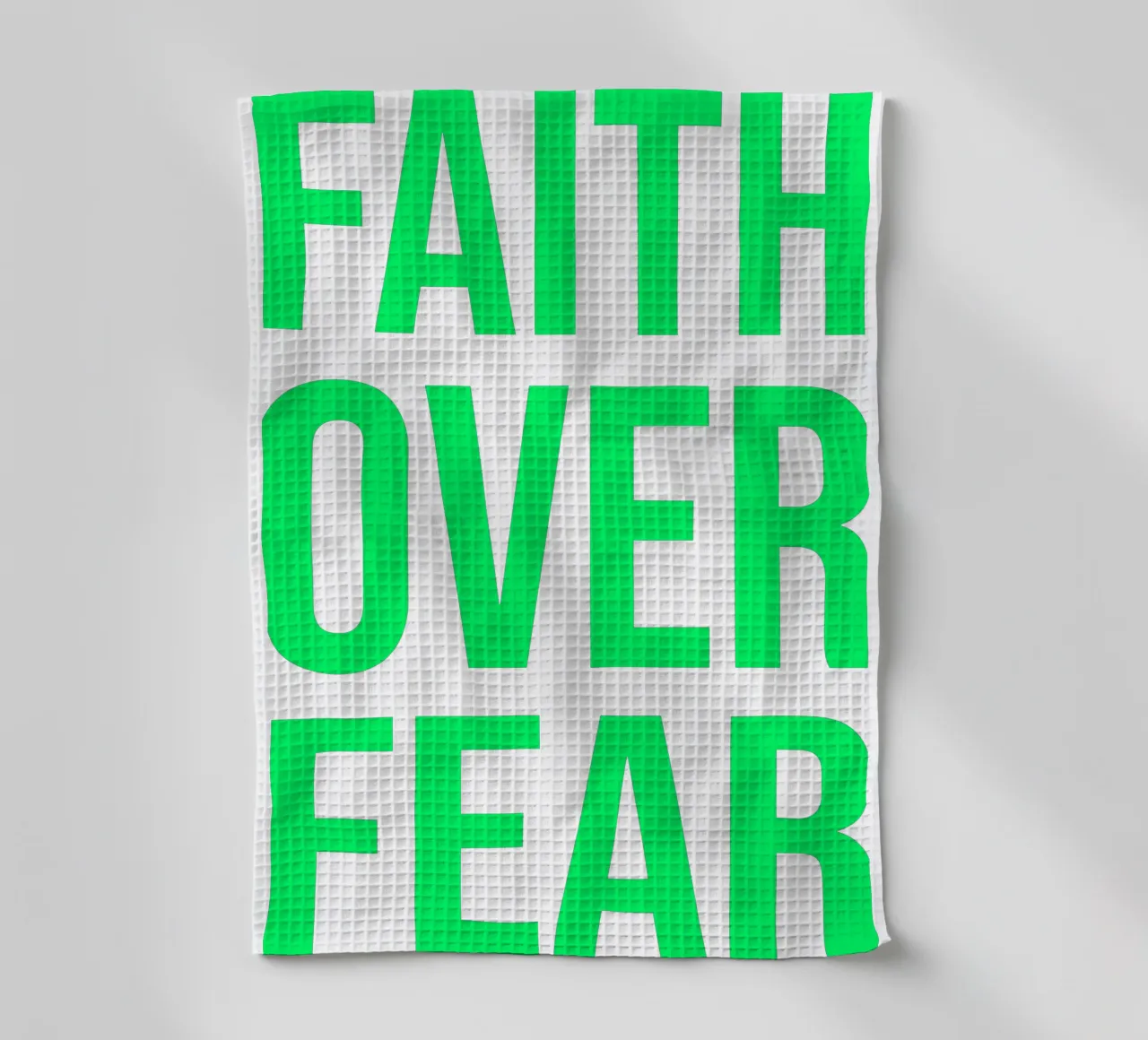 OVER Series- bold letters, brave values (5 colors) torchon de OVER SERIES