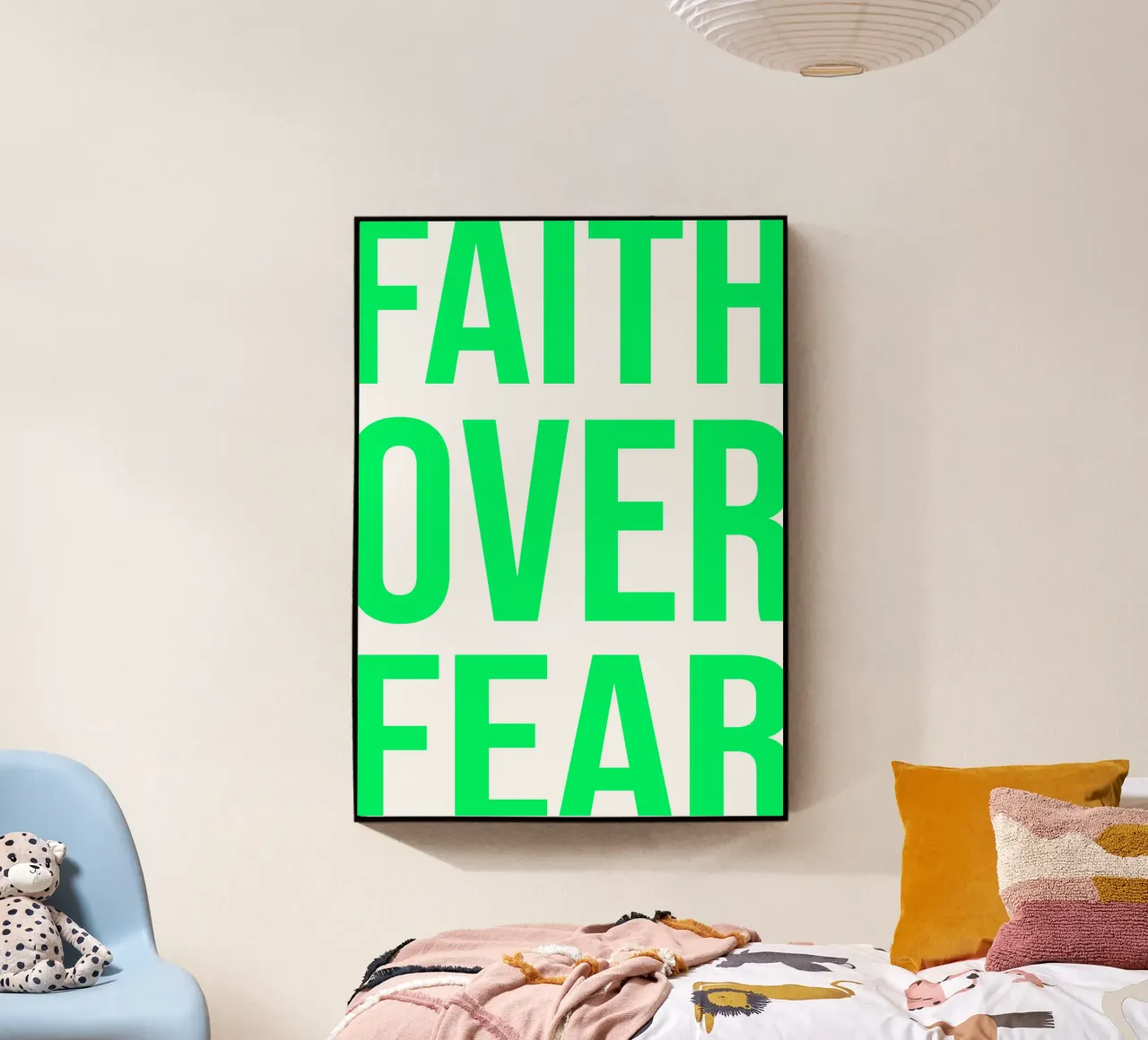OVER Series- bold letters, brave values (5 colors) plexiglass da OVER SERIES