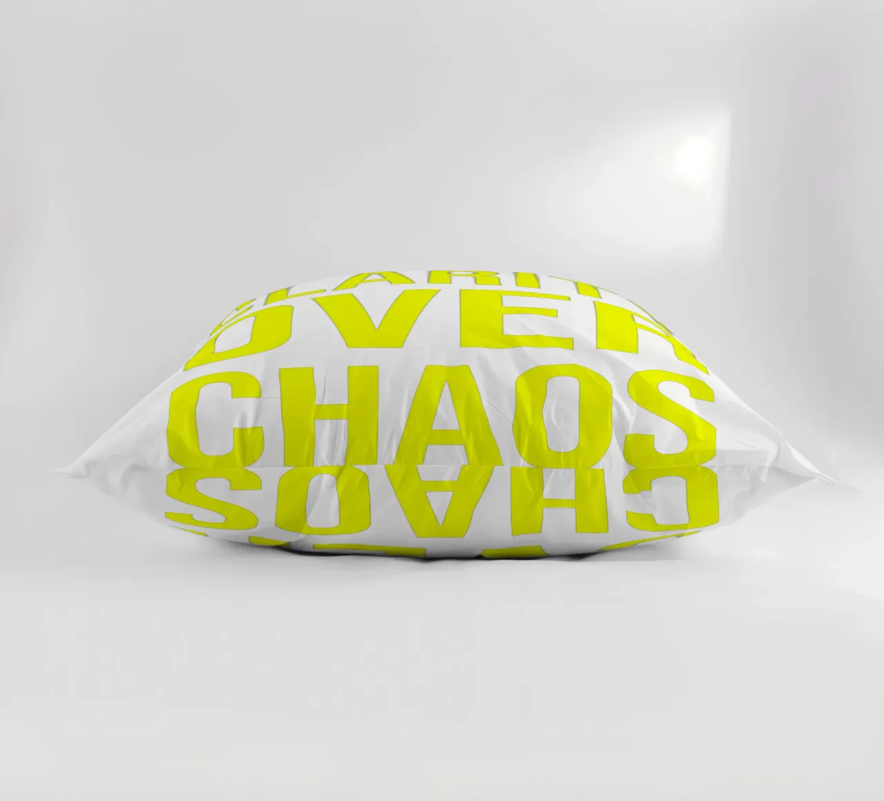 OVER Series- bold letters, brave values (5 colors) cuscino da OVER SERIES