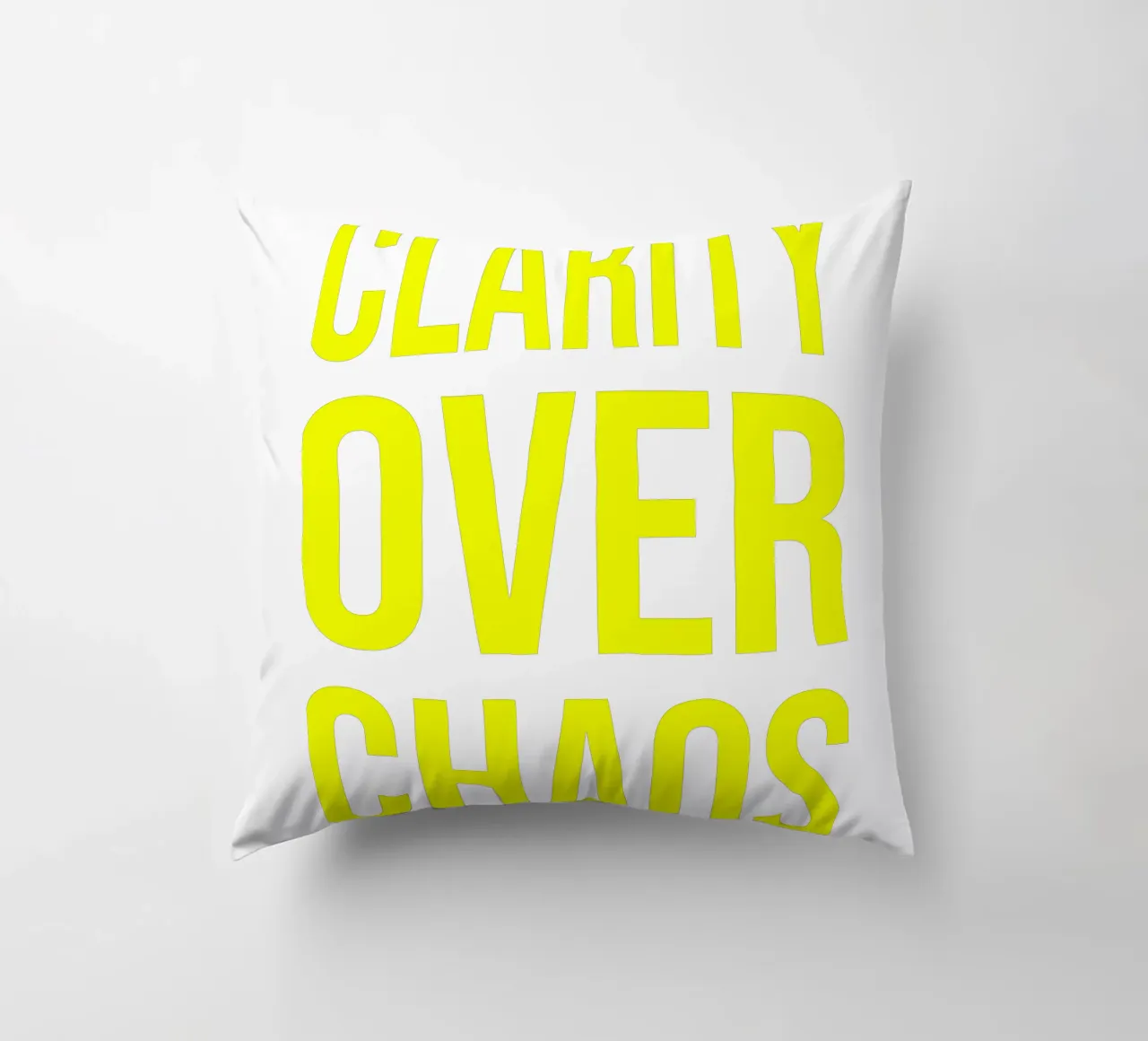 OVER Series- bold letters, brave values (5 colors) cuscino da OVER SERIES