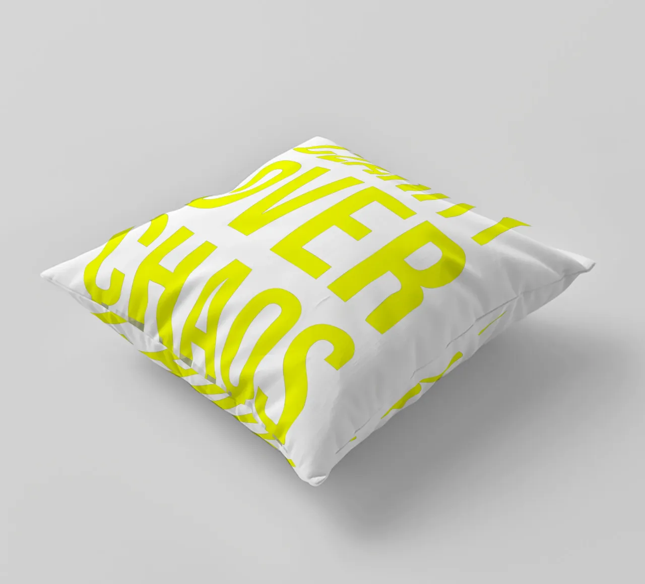 OVER Series- bold letters, brave values (5 colors) cuscino da OVER SERIES