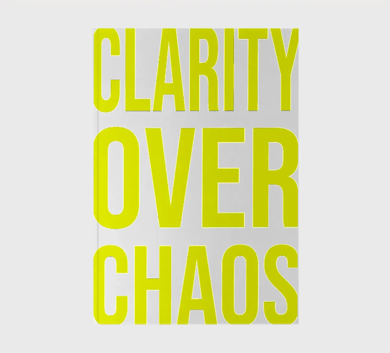 OVER Series- bold letters, brave values (5 colors) diario da OVER SERIES