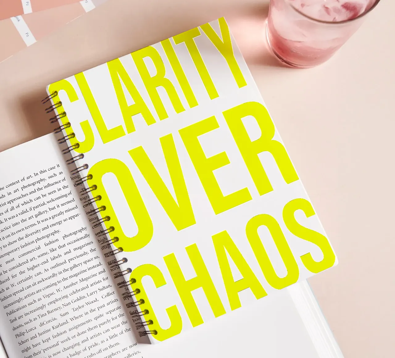 OVER Series- clarity over chaos (5 colors) diario ad anelli da OVER SERIES