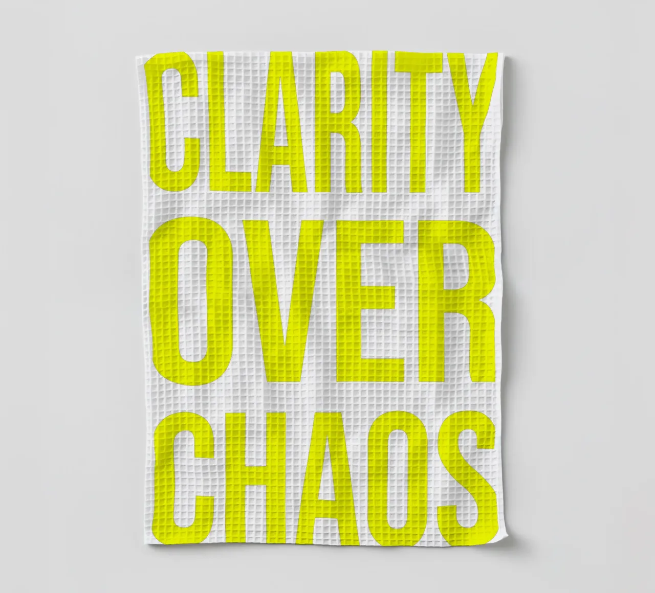 OVER Series- bold letters, brave values (5 colors) torchon de OVER SERIES