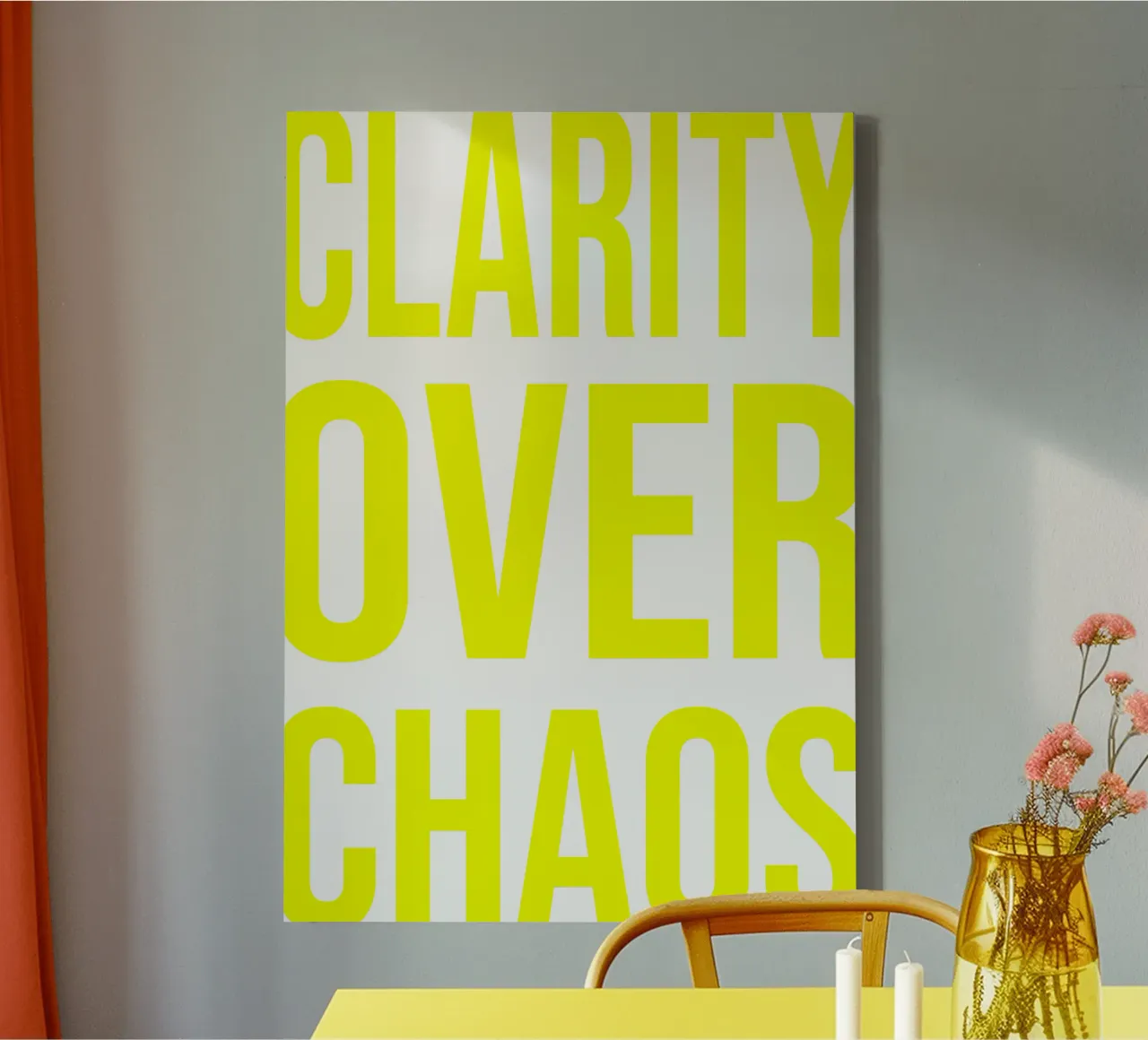 OVER Series- bold letters, brave values (5 colors) tela da OVER SERIES