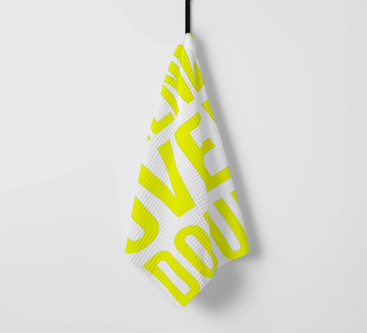 OVER Series- bold letters, brave values (5 colors) canovaccio da cucina da OVER SERIES