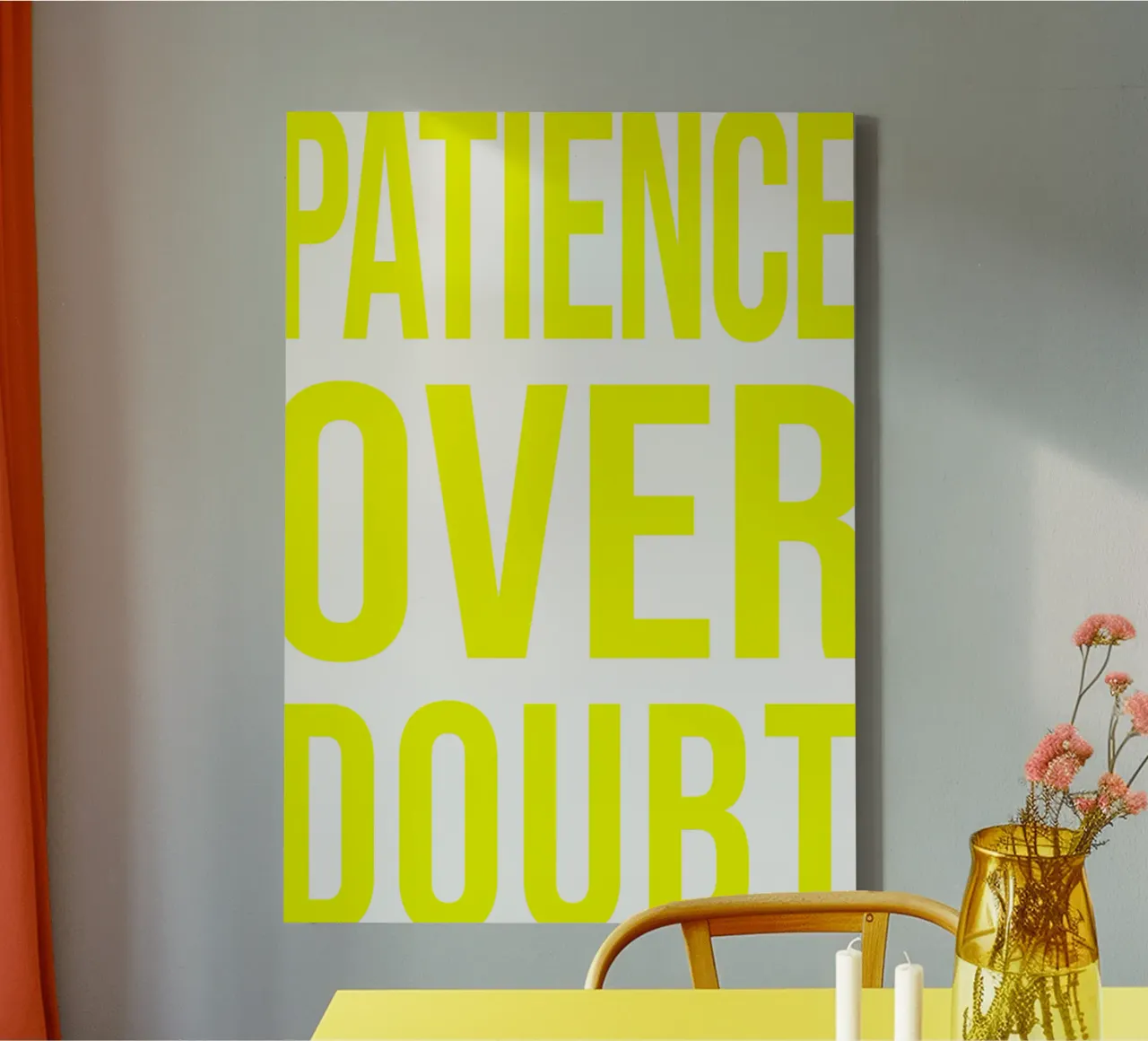 OVER Series- bold letters, brave values (5 colors) tela da OVER SERIES