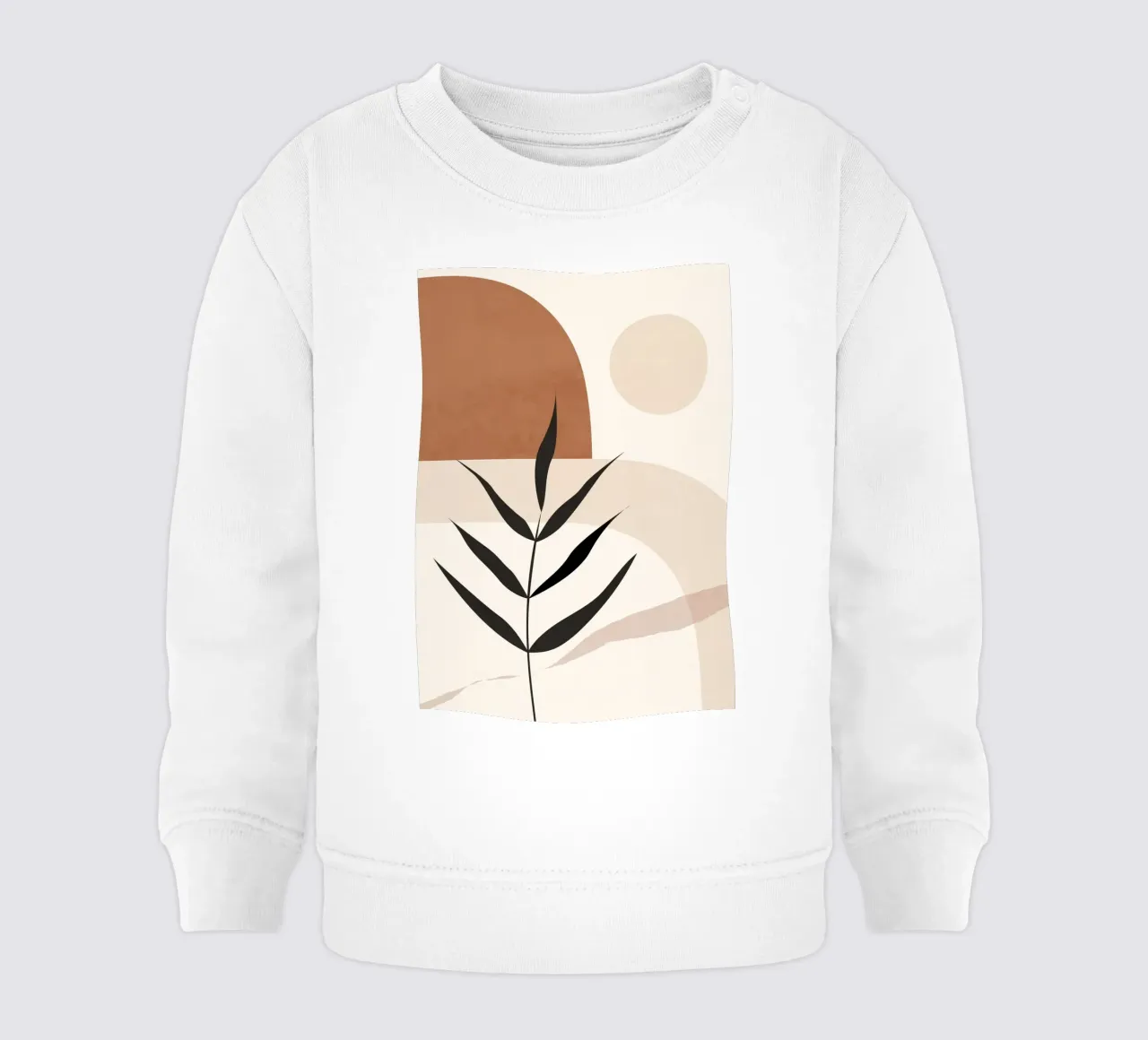 Forma di pianta Boho felpa neonato da ThingDesign