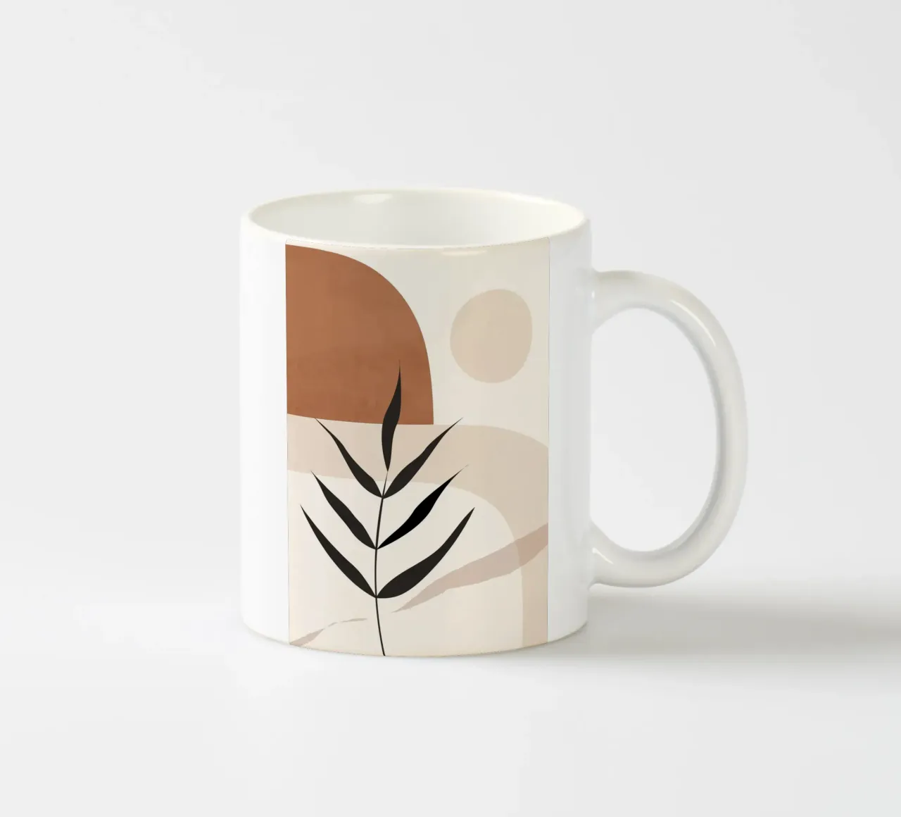 Forma di pianta Boho tazza in ceramica da ThingDesign