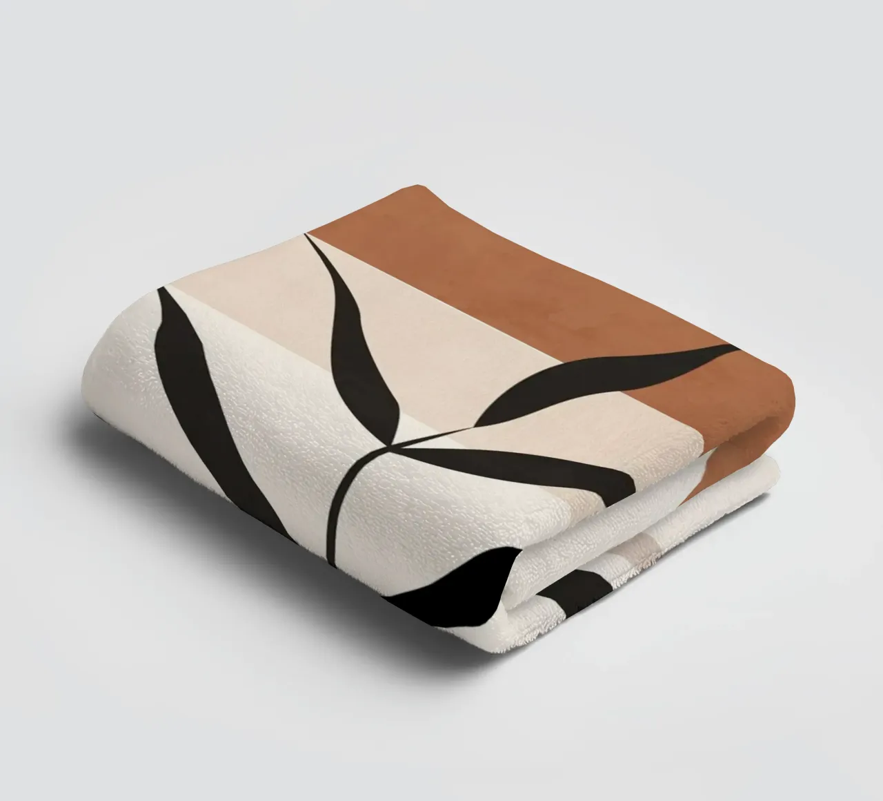 Forma di pianta Boho asciugamano da bagno da ThingDesign