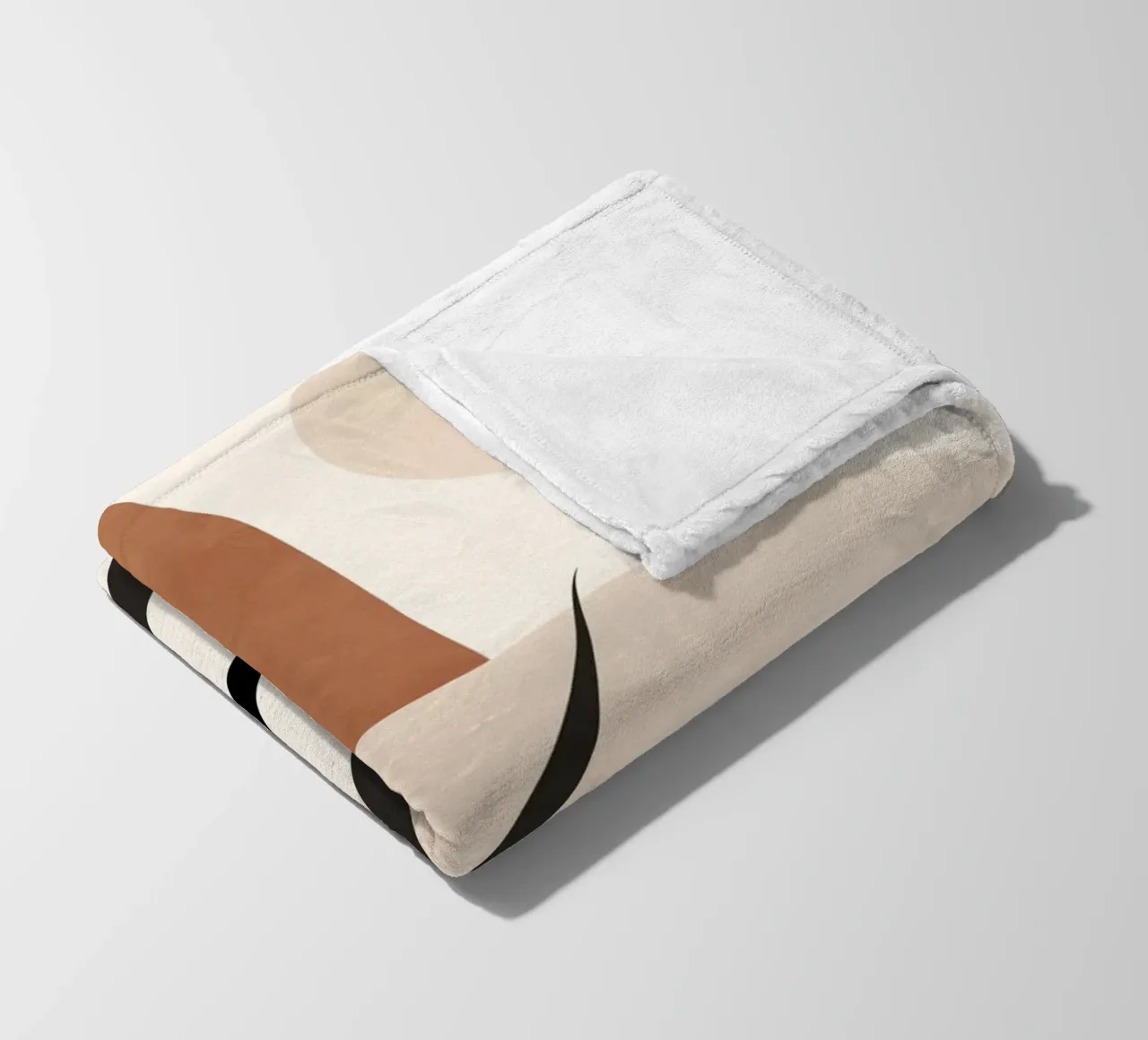 Forma di pianta Boho coperta in pile da ThingDesign