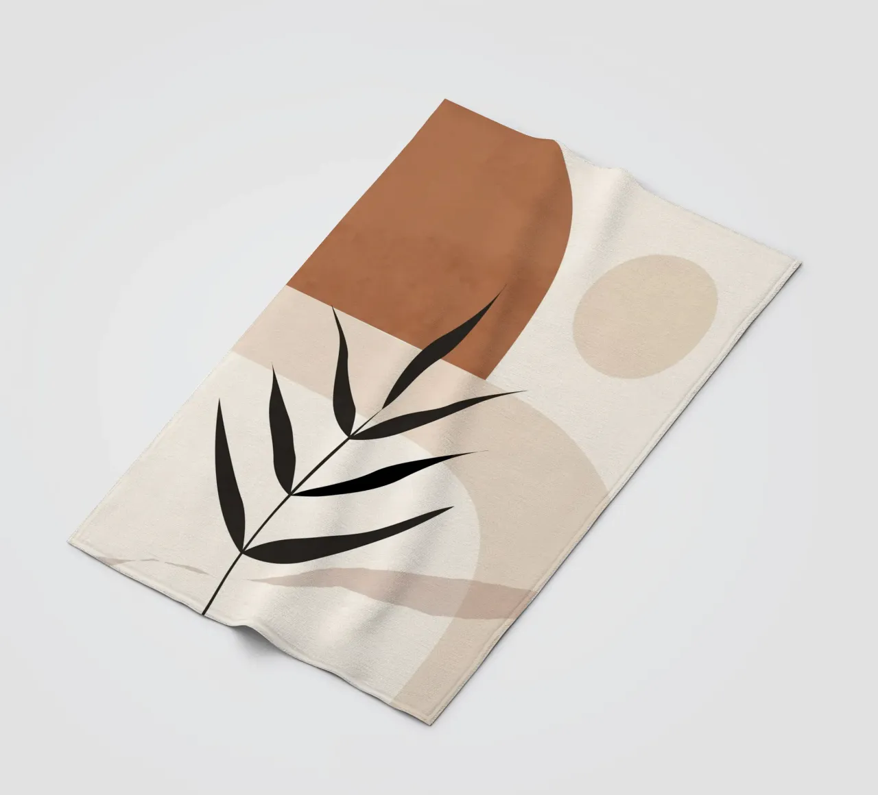 Forma di pianta Boho coperta in pile da ThingDesign
