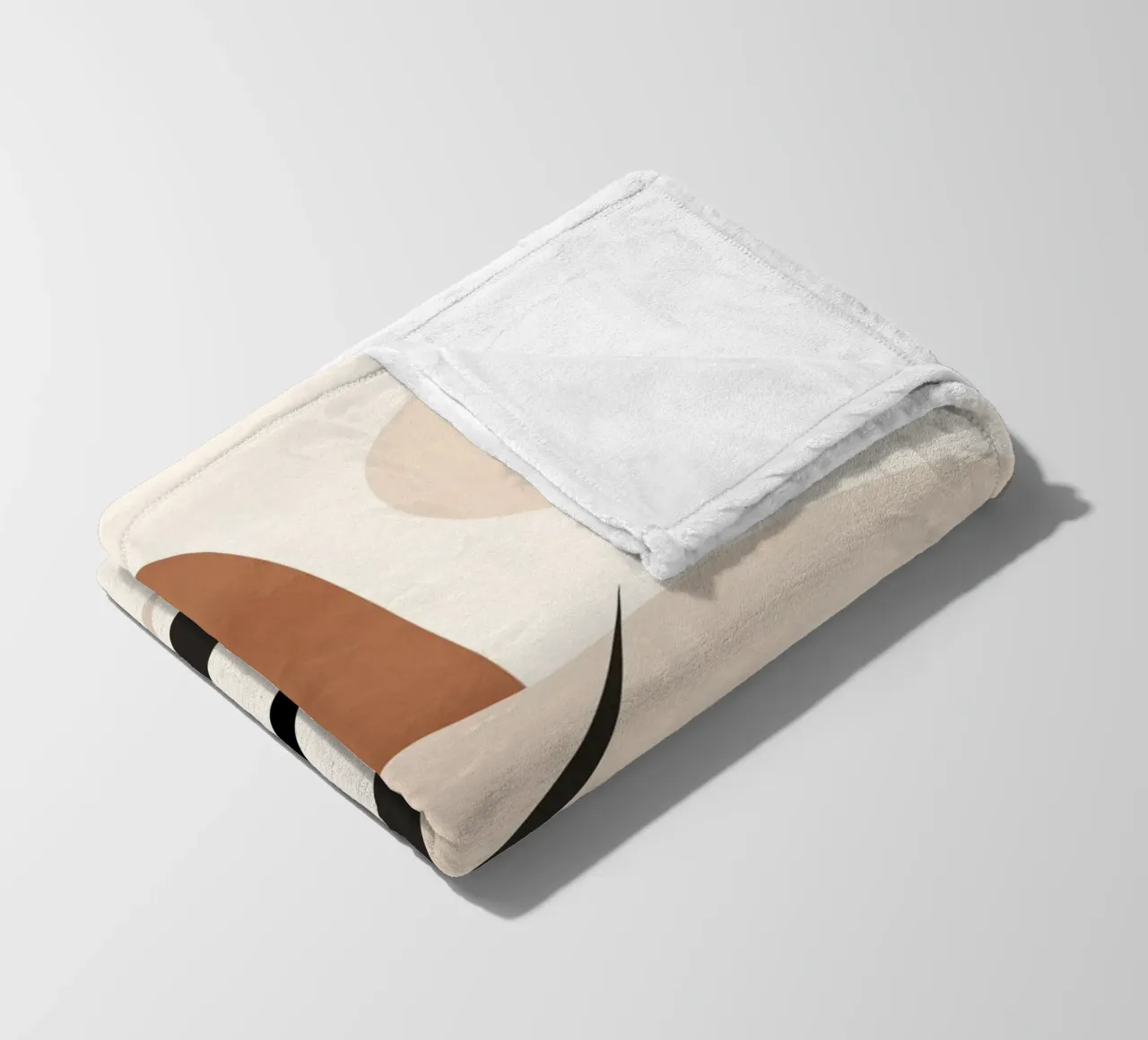 Forma di pianta Boho coperta in pile da ThingDesign