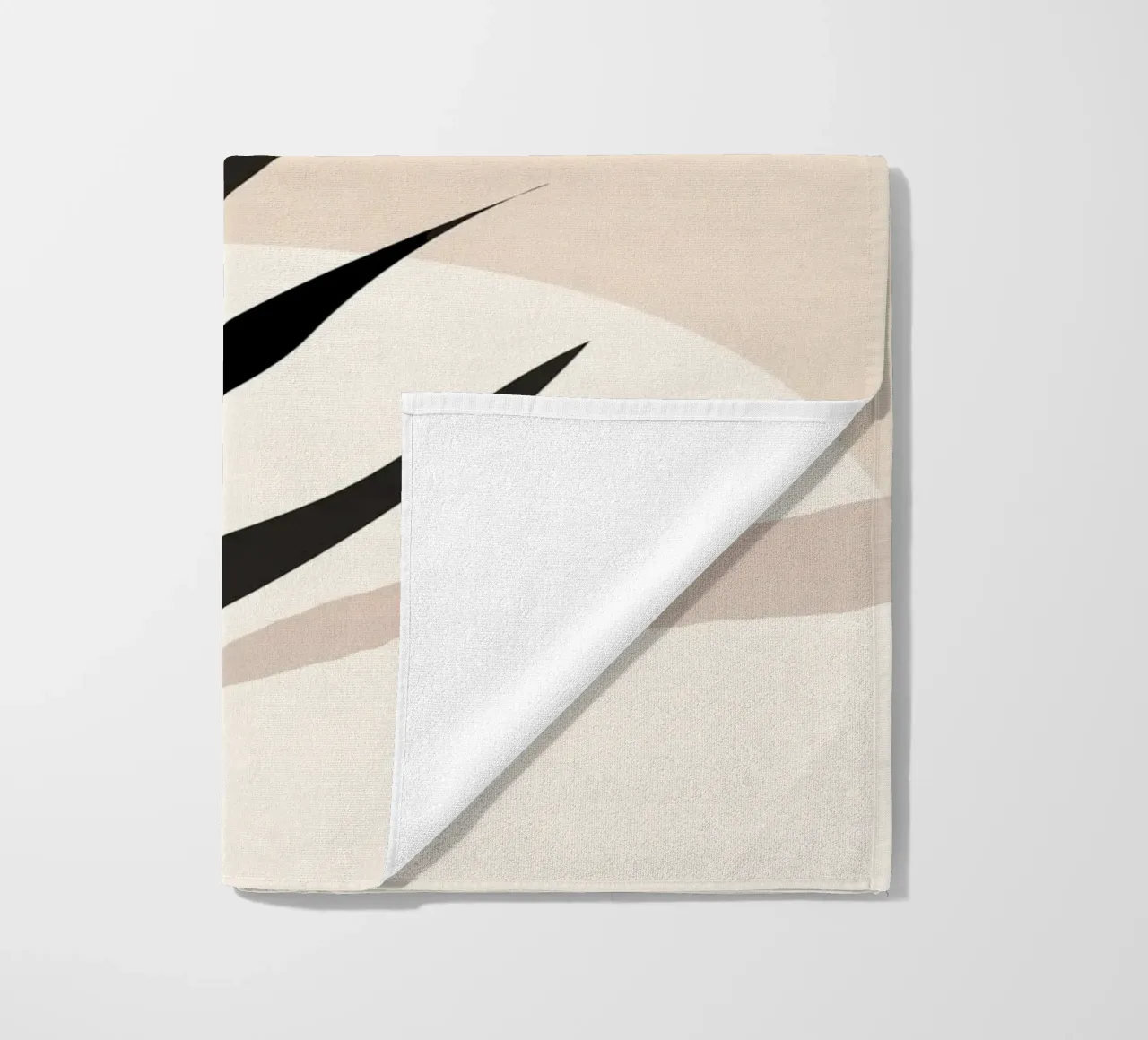 Forma di pianta Boho telo mare da ThingDesign