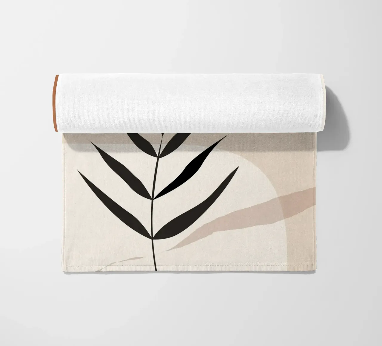 Forma di pianta Boho telo mare da ThingDesign