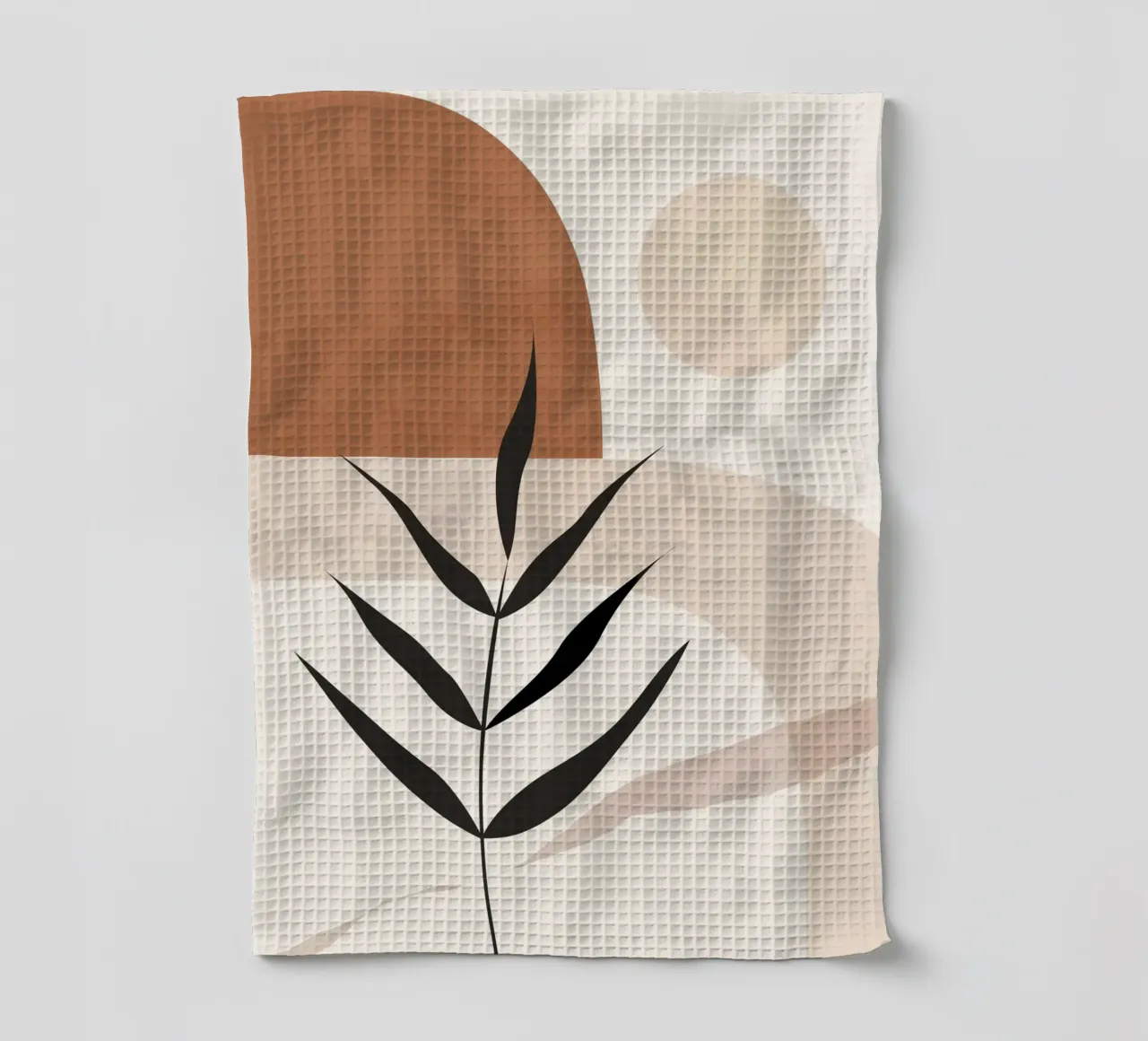Forma di pianta Boho canovaccio da cucina da ThingDesign