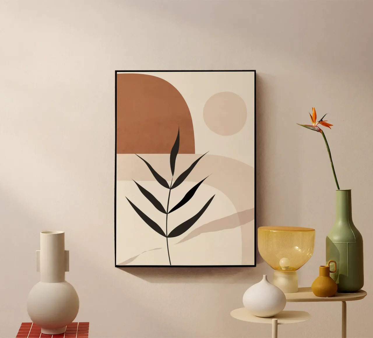 Forma di pianta Boho plexiglass da ThingDesign