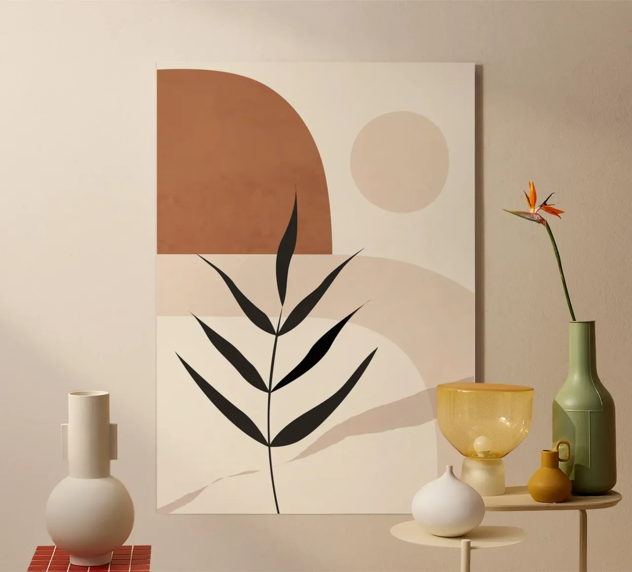 Forma di pianta Boho plexiglass da ThingDesign