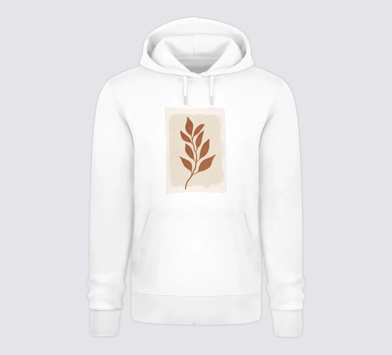 Terracotta Branch felpa con cappuccio da ThingDesign