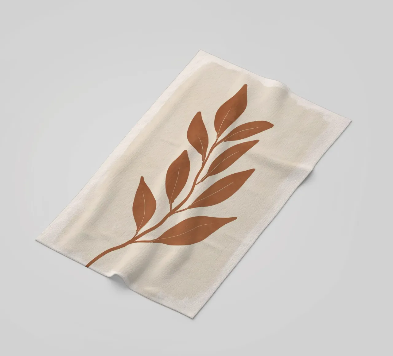 Terracotta Branch telo mare da ThingDesign