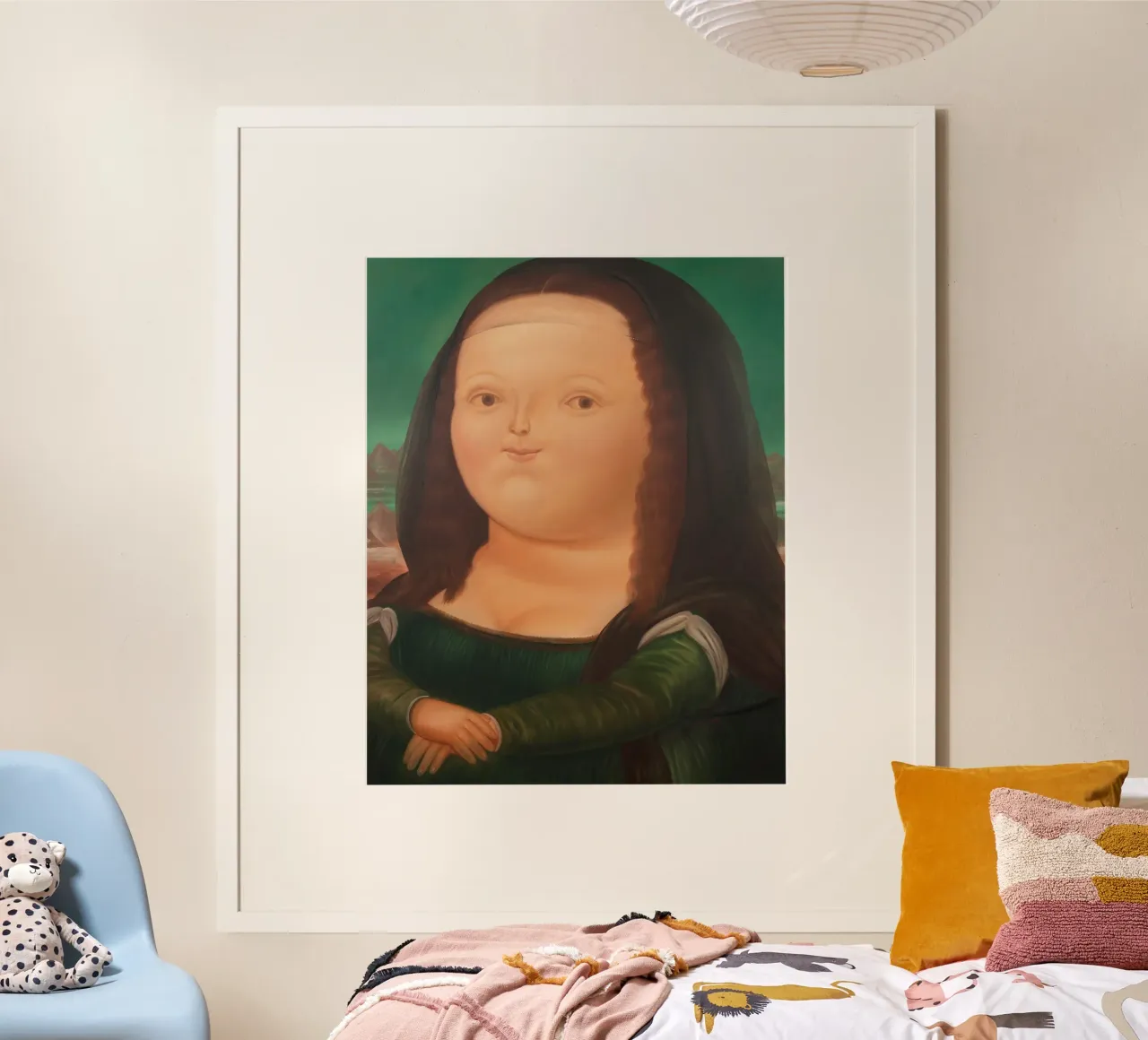 Fernando Botero Monna Lisa carta hahnemühle da Classic Art Prints