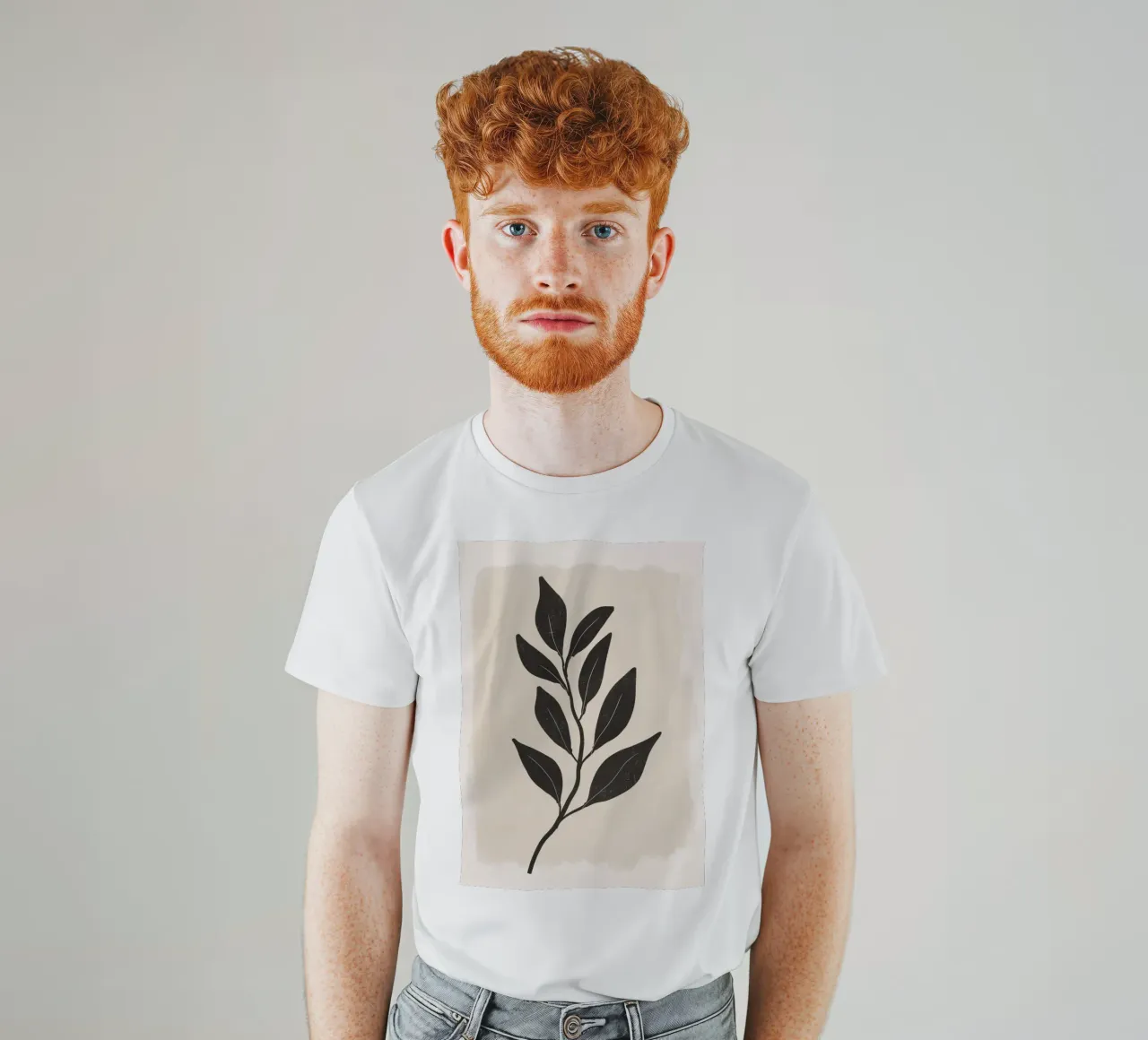 Minimal Botanical t-shirt da ThingDesign