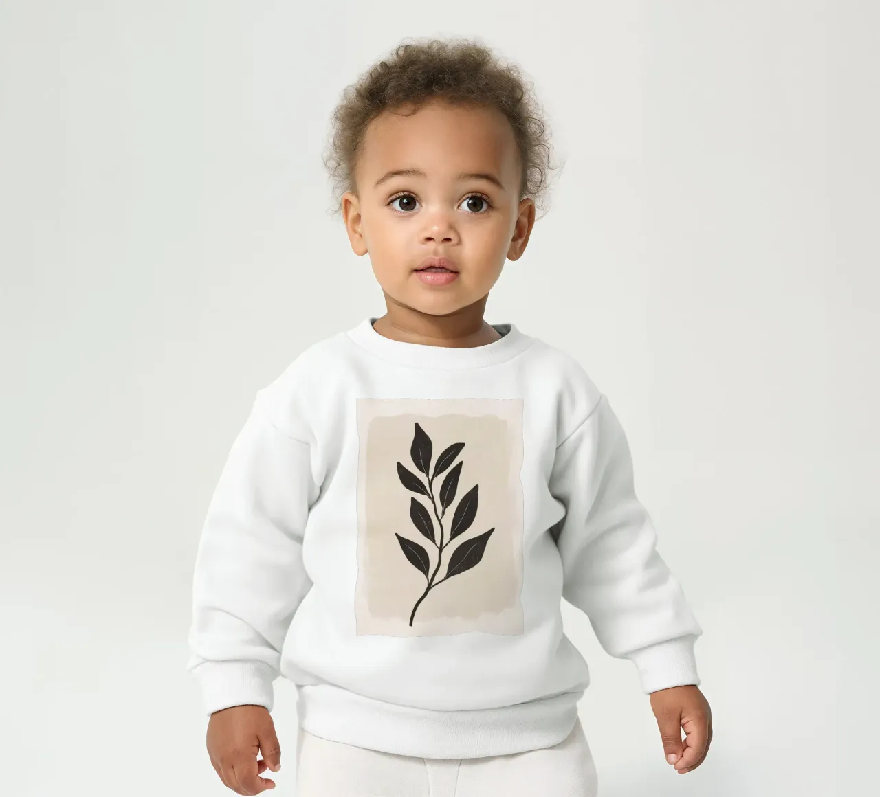 Minimal Botanical felpa neonato da ThingDesign