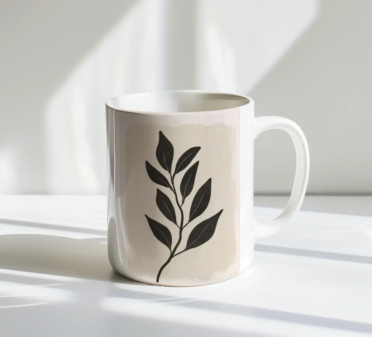 Minimal Botanical tazza in ceramica da ThingDesign