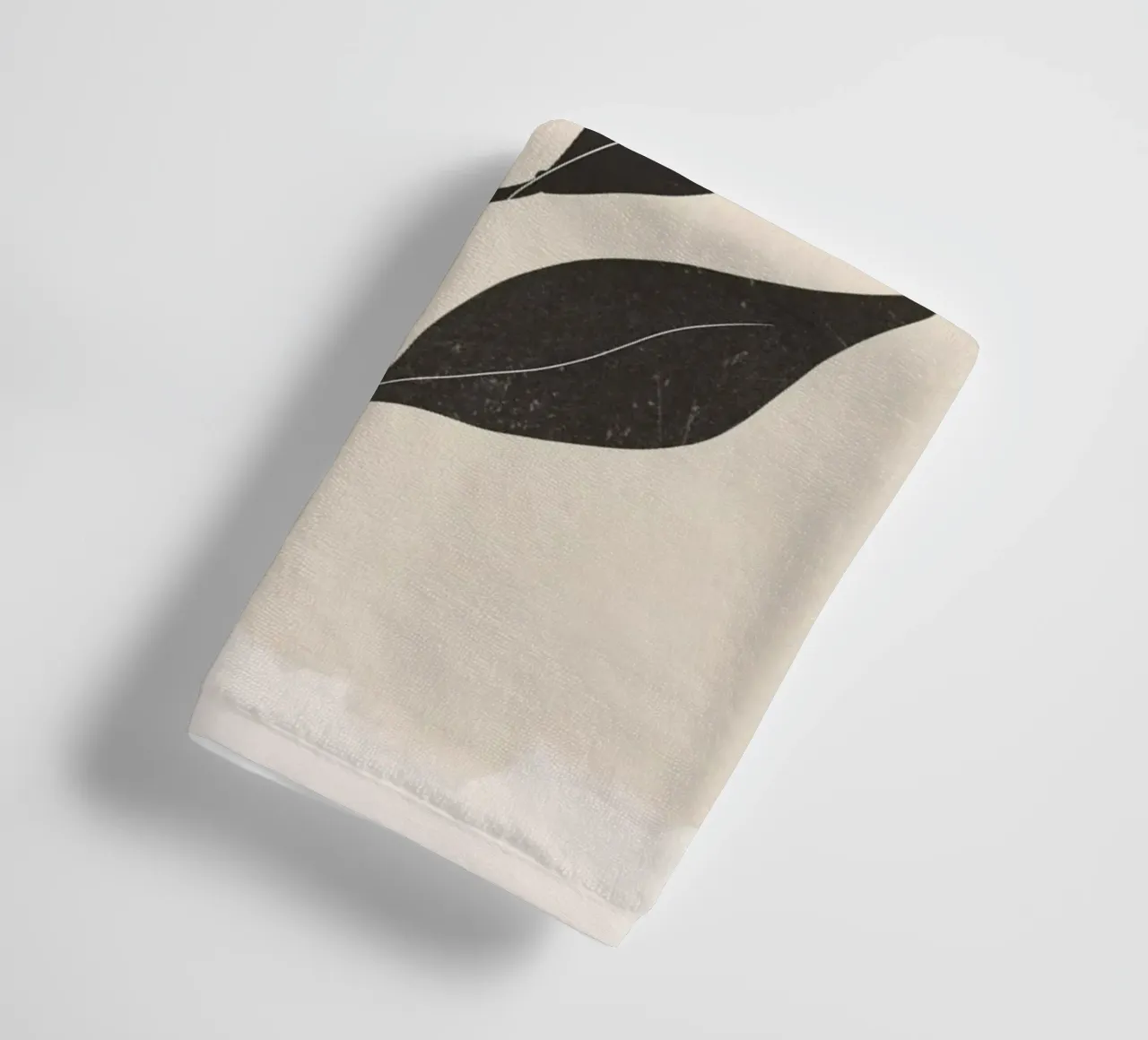 Minimal Botanical towel by ThingDesign