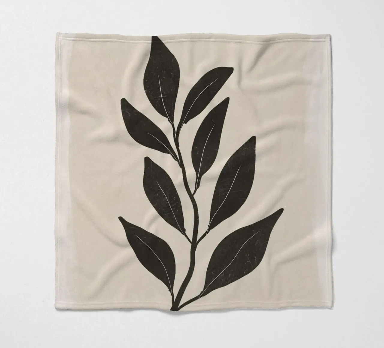 Minimal Botanical coperta in pile da ThingDesign