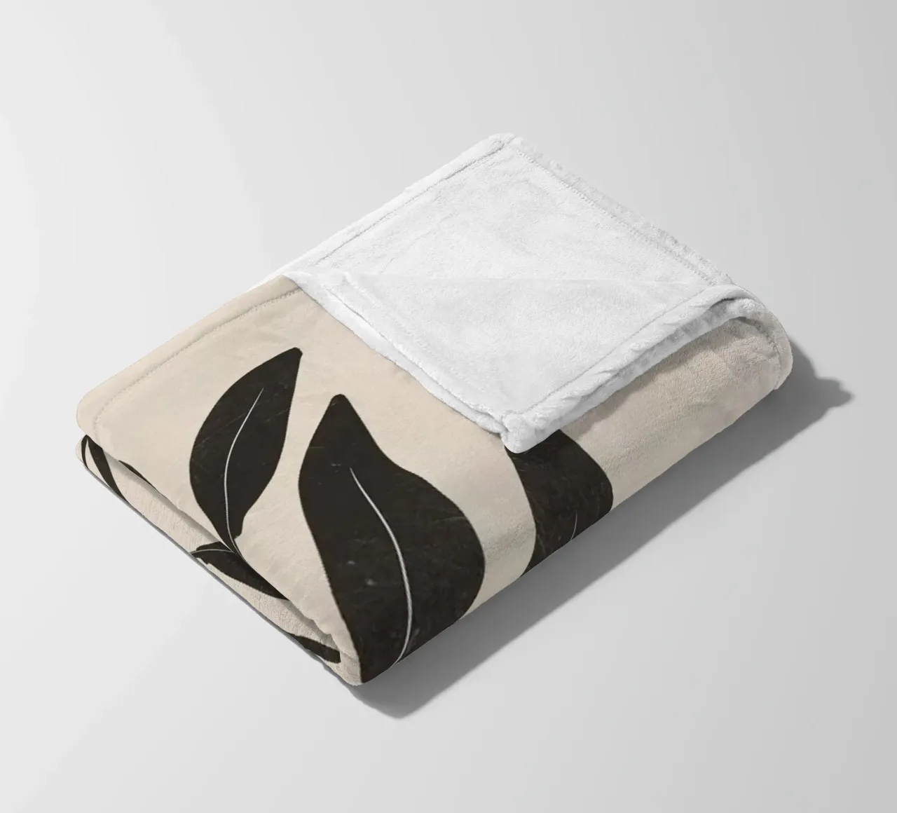 Minimal Botanical coperta in pile da ThingDesign