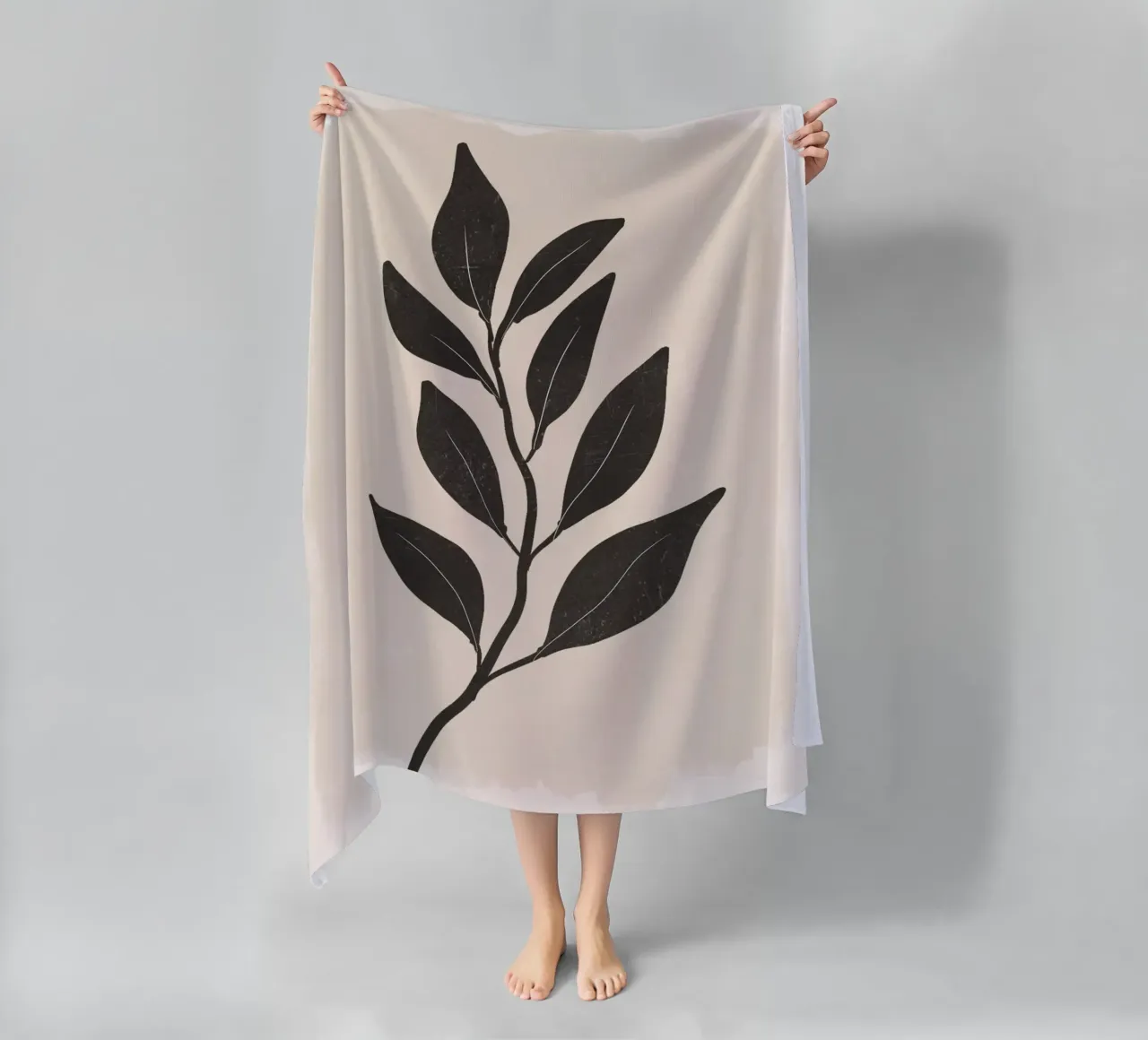 Minimal Botanical telo mare da ThingDesign