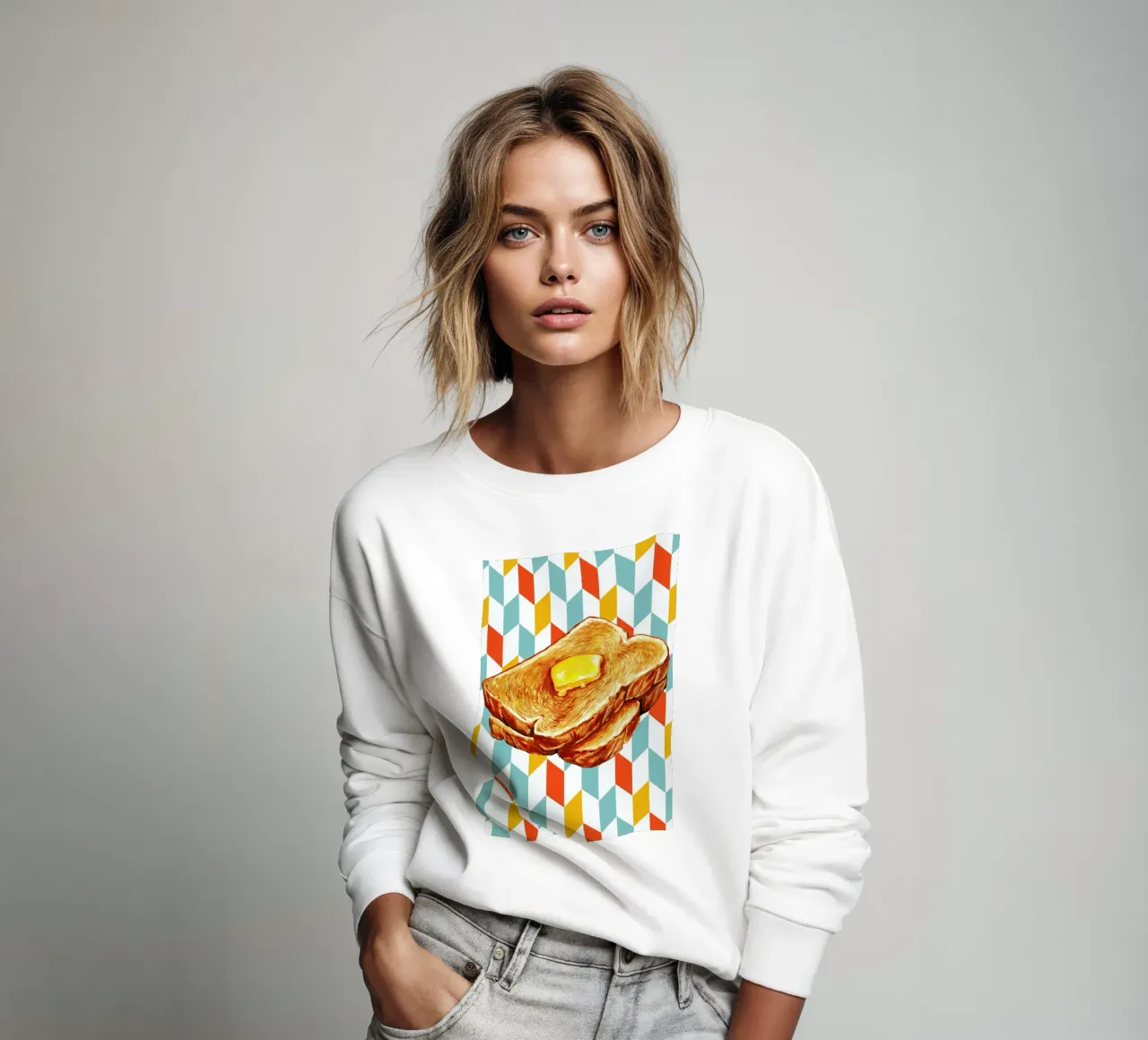 Buttered Toast felpa da Kelly Gilleran