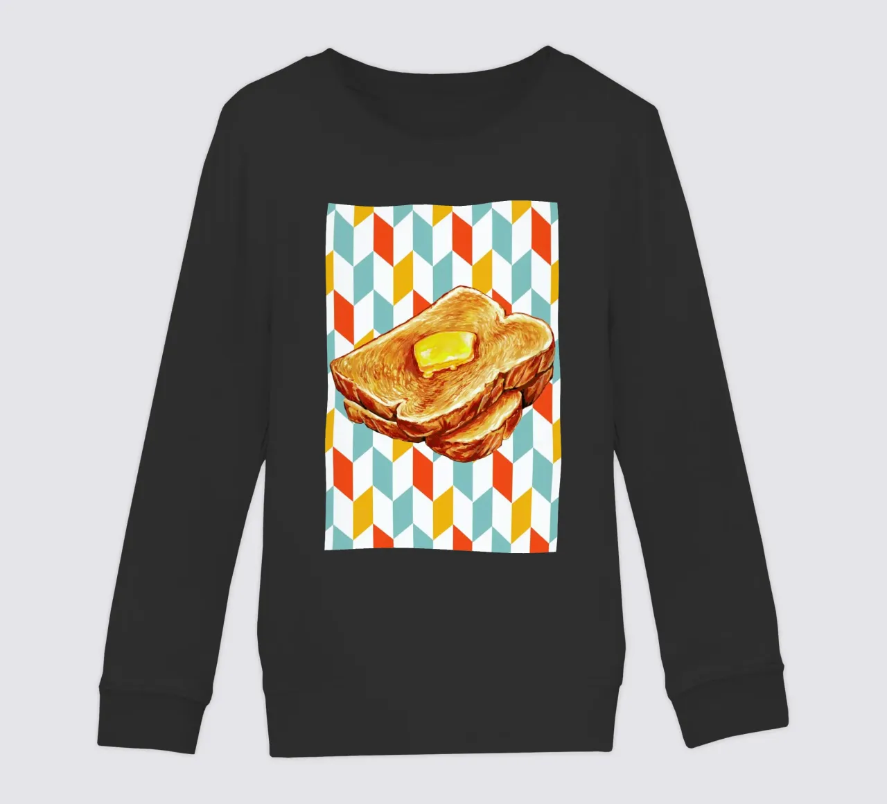 Buttered Toast felpa bambino da Kelly Gilleran