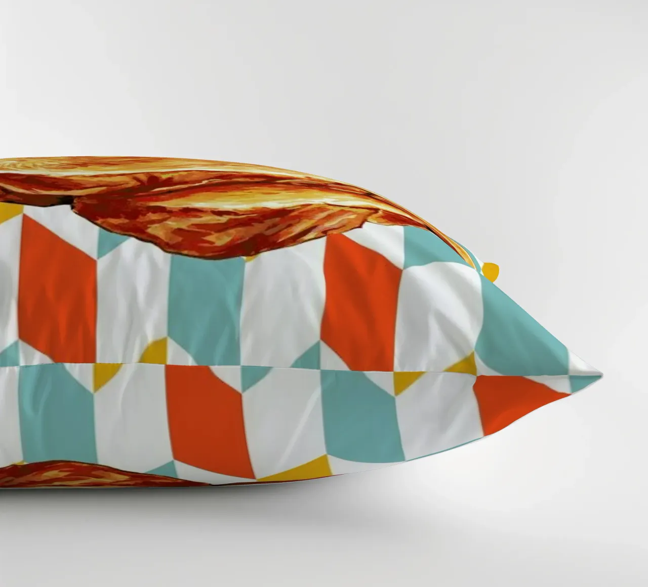 Buttered Toast decorative cushion by Kelly Gilleran