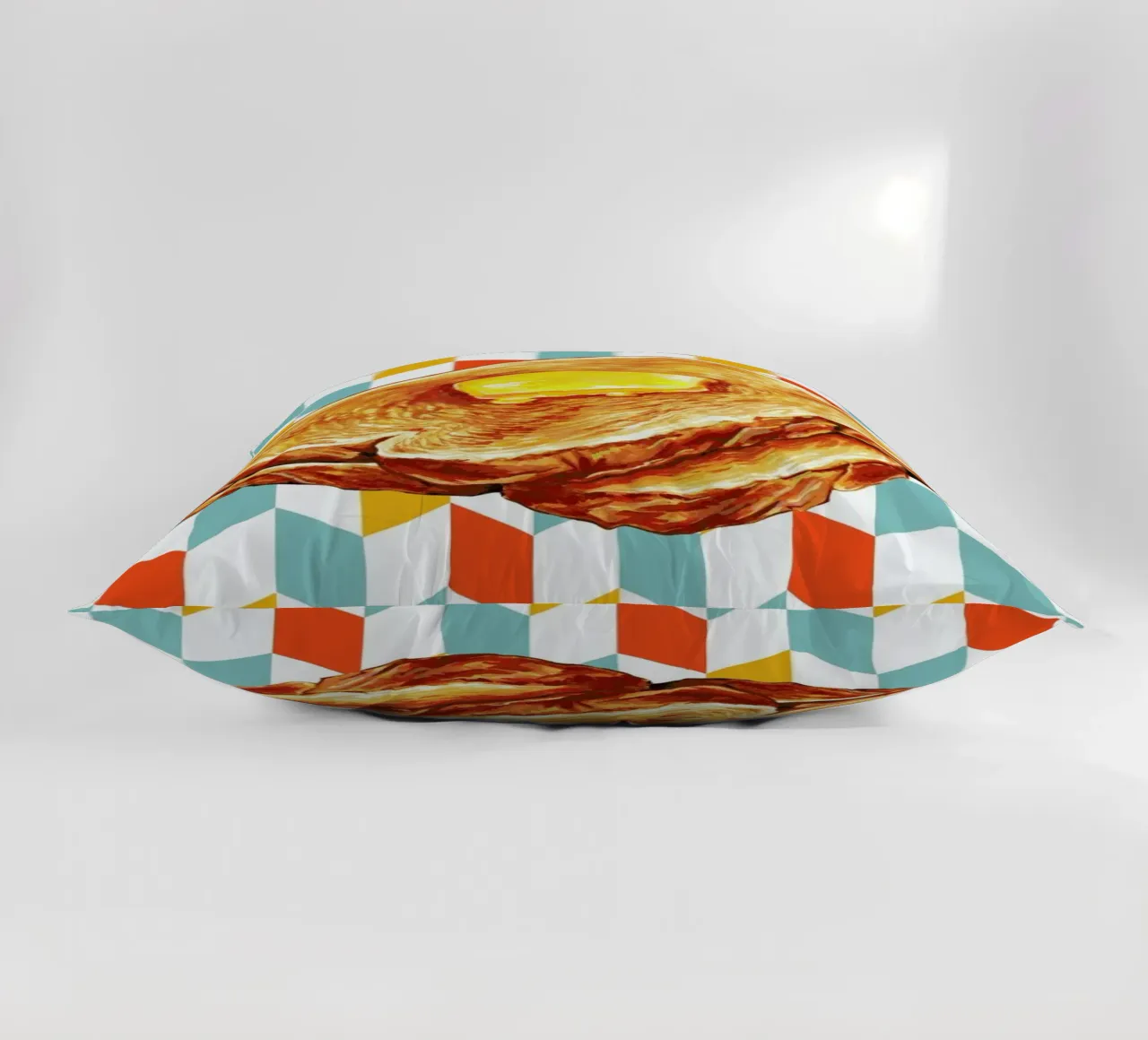 Buttered Toast decorative cushion by Kelly Gilleran